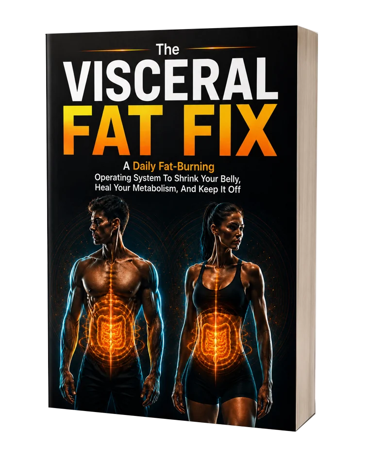 Paperback front cover of The Visceral Fat Fix by Ehon B.